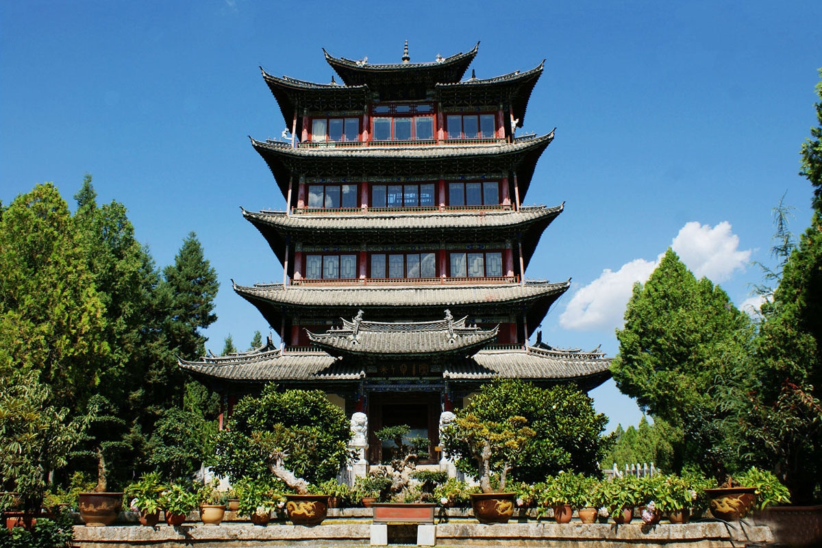 Wangu Tower in Lijiang Old Town