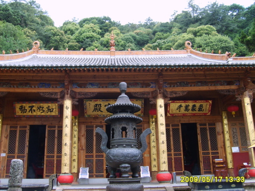 Taihua Temple in Western Hill in Kunming